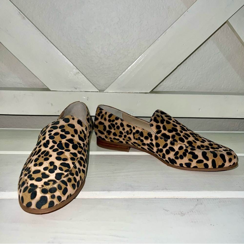Sole Society Leopard Print Women's Loafers 7 1/2 - Picture 4 of 10